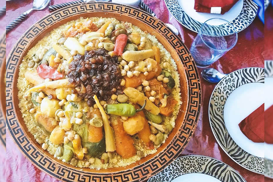 Moroccan couscous