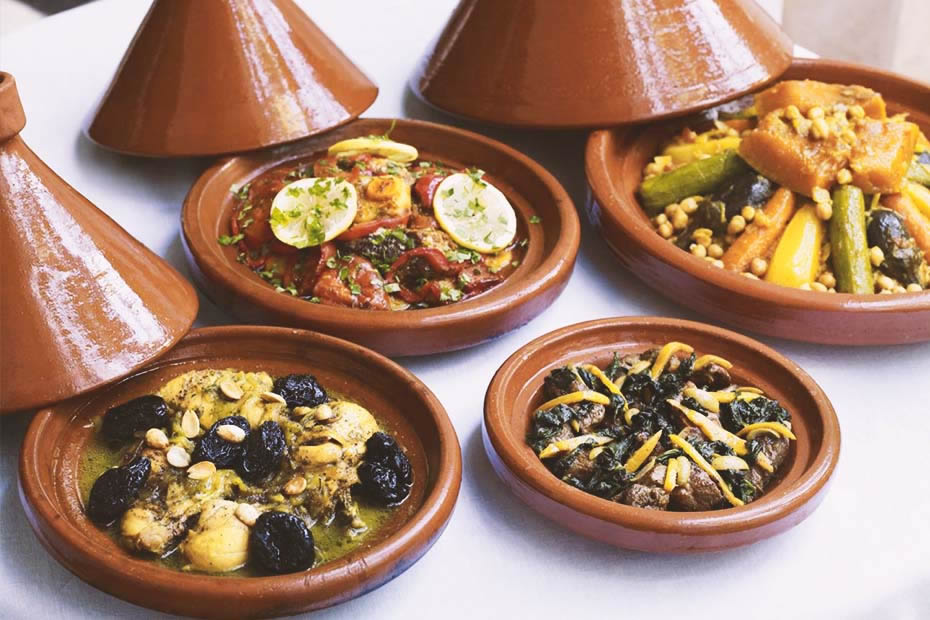 delicious tasty moroccan tajines