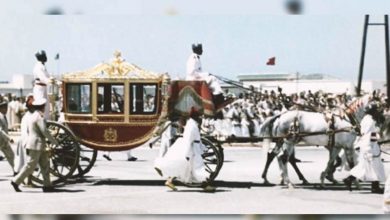 The carriage given to the sultan of Morocco by the Queen Victoria