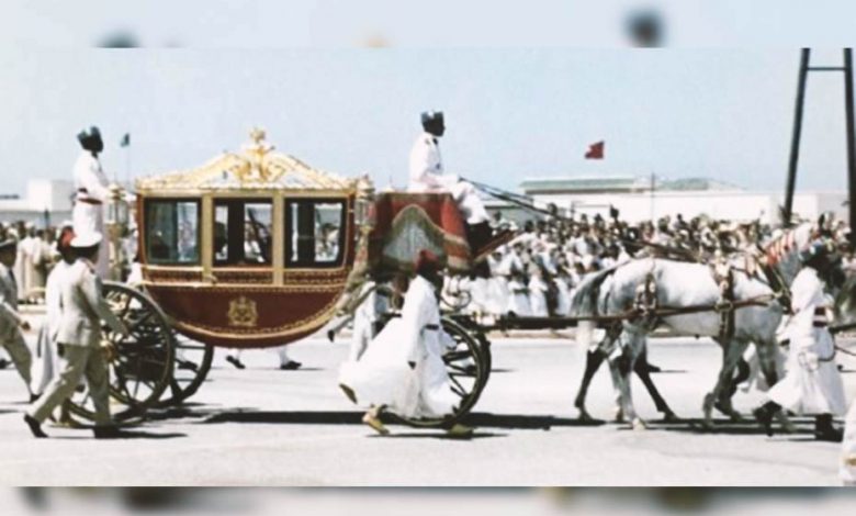 The carriage given to the sultan of Morocco by the Queen Victoria
