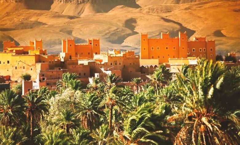 Amazing view of the Moroccan Kasbahs