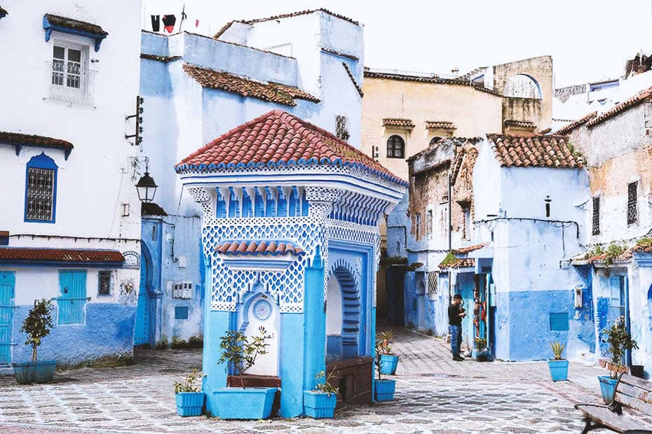Why is the city of Chefchaouen in Morocco completely blue 