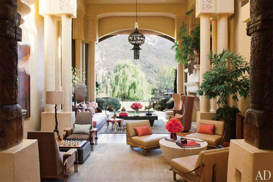 Will Smith's Moroccan style home