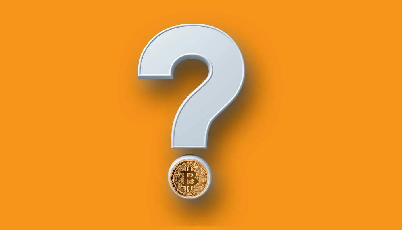 bitcoin as a question mark
