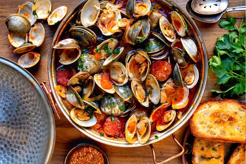 Portugal seafood meal